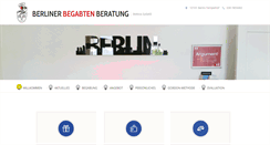 Desktop Screenshot of berliner-begabten-beratung.de